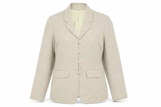 Dorothy Perkins Women's Beige Blazer Size 14