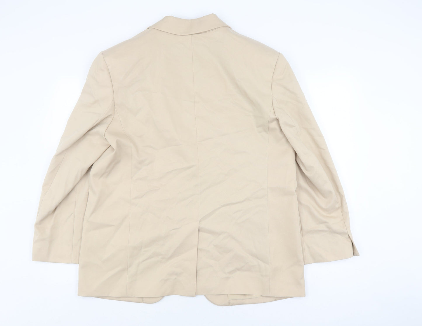 Marks & Spencer Women's Beige Blazer Size 16