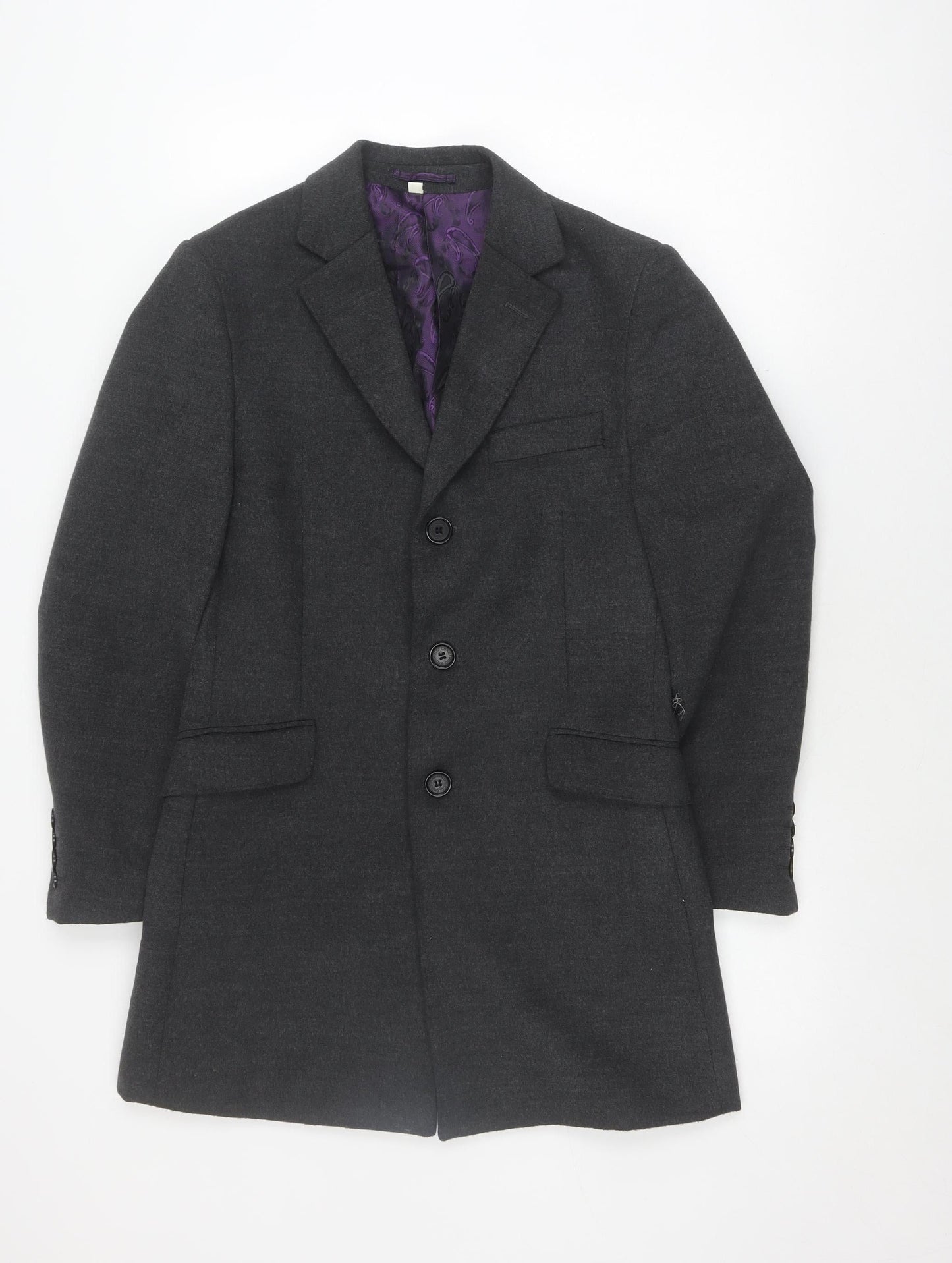 Christiano Baldinucci Men's Black Blazer, S, Formal