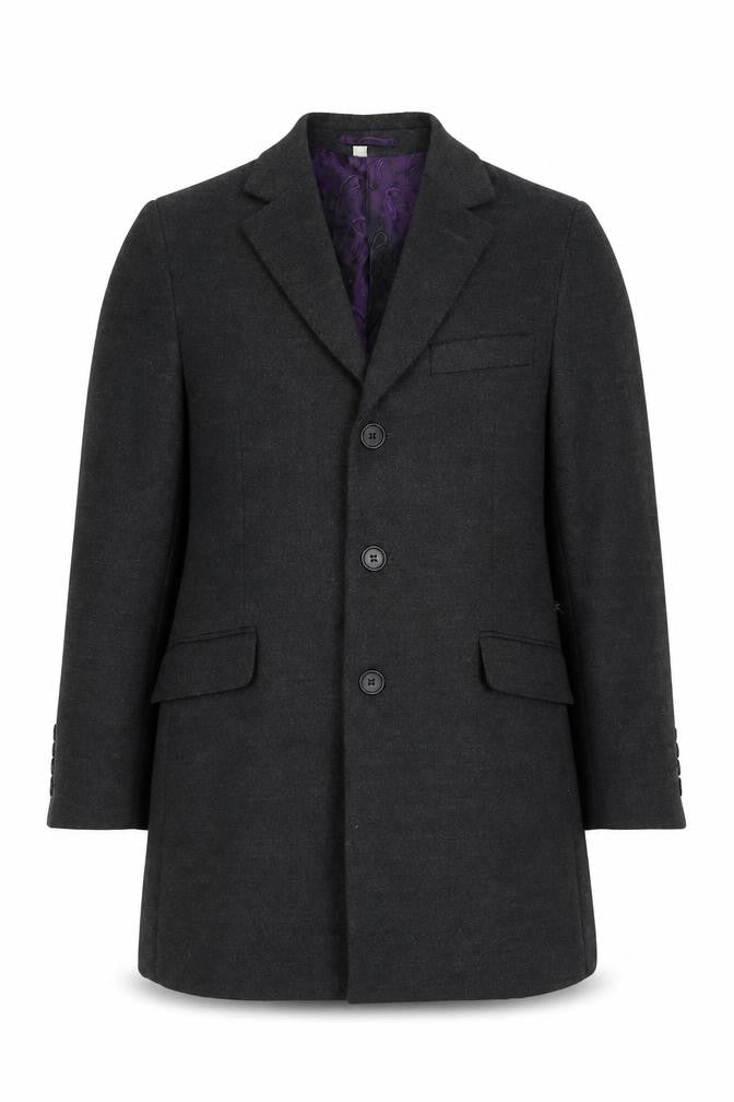 Christiano Baldinucci Men's Black Blazer, S, Formal