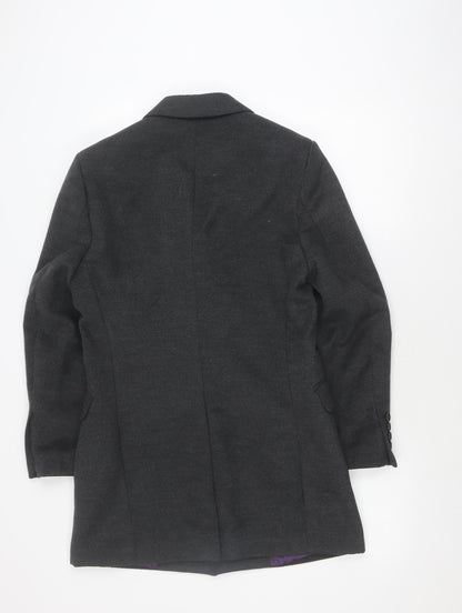 Christiano Baldinucci Men's Black Blazer, S, Formal