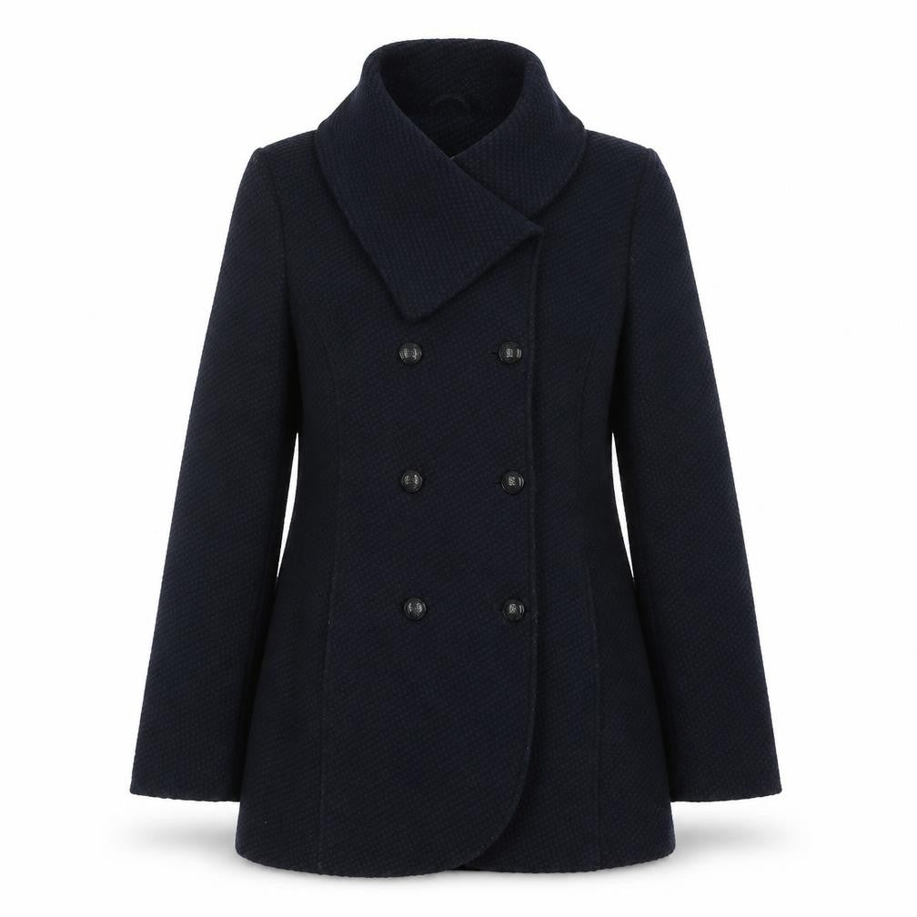 Jessica Simpson Women's Blue Pea Coat Size L