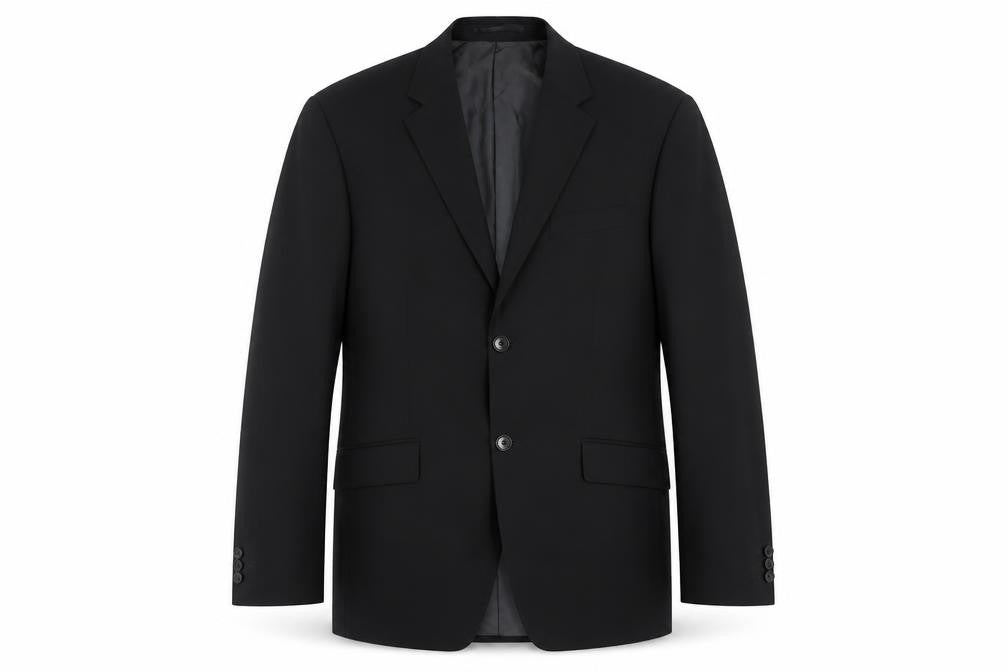 Stvdio Jeff Banks Men's Black Blazer 40R Regular Fit