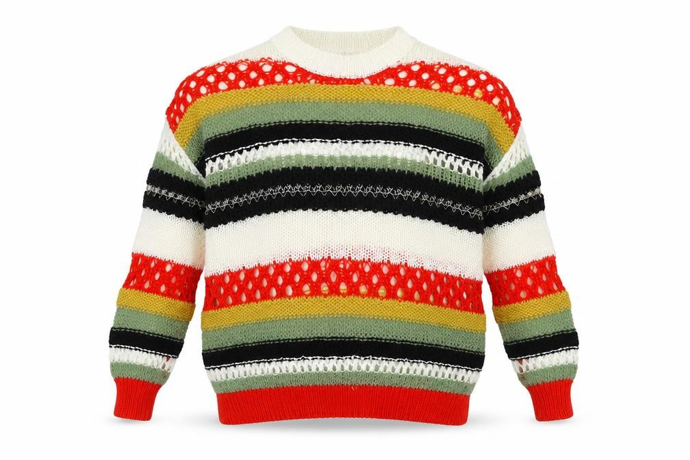 River Island Women's Multicoloured Striped Jumper S