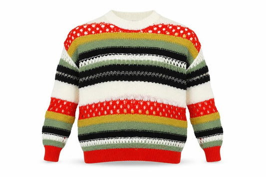 River Island Women's Multicoloured Striped Jumper S