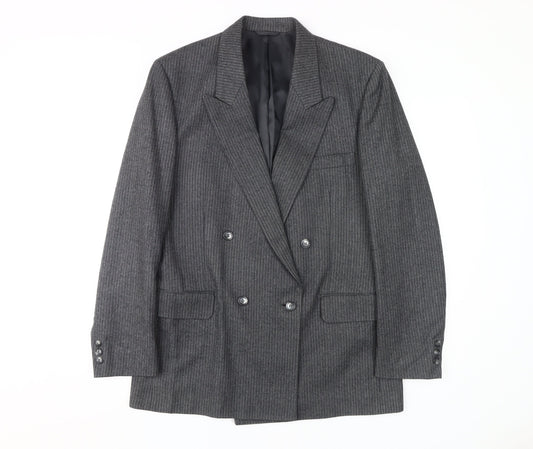 Westbourne & Ellis Men's Grey Striped Blazer 40R
