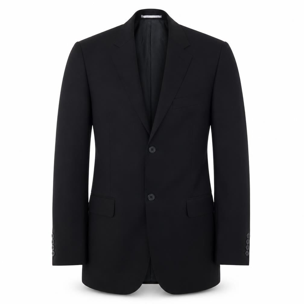 CIRO Men's Black 38R Single-Breasted Blazer Jacket