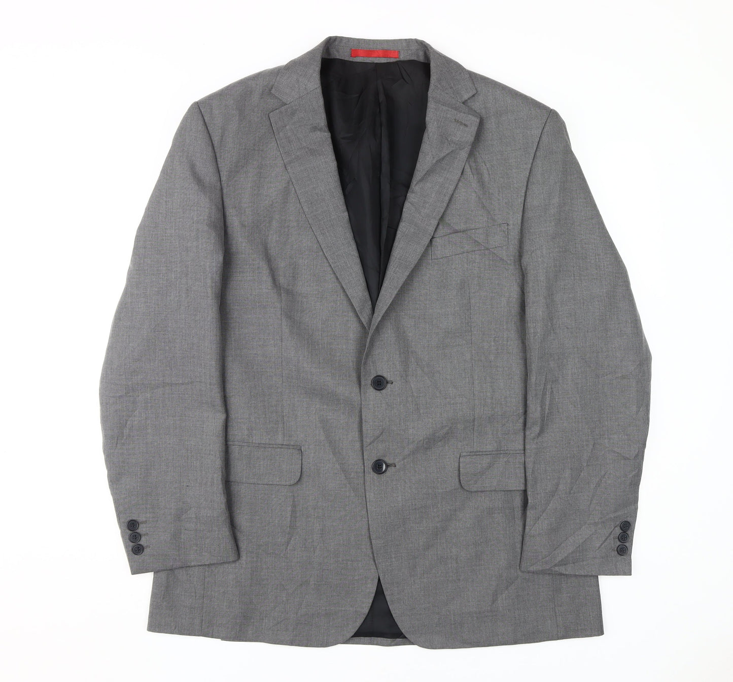 Burton Men's Grey Regular Fit Blazer 42R Formal Jacket