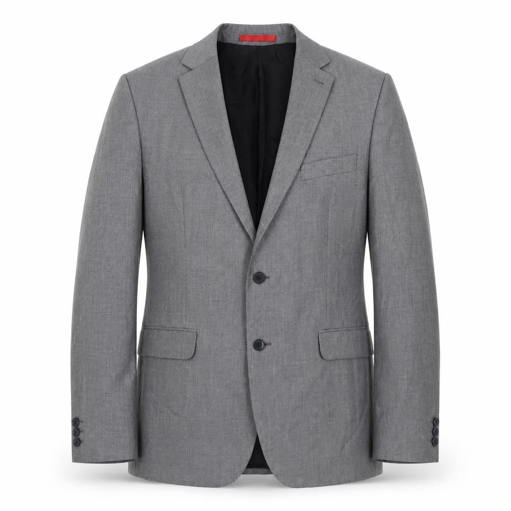 Burton Men's Grey Regular Fit Blazer 42R Formal Jacket