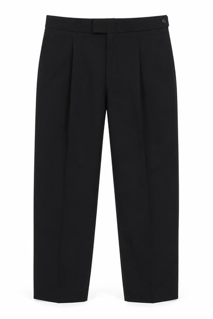Moss Bros Men's Black Trousers, Size 36