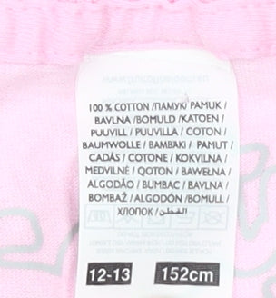 Sooty Girls Pink Graphic T-Shirt 12-13 Years