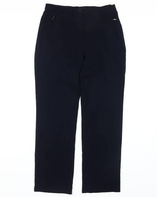 Marks and Spencer Women's Black Trousers Size 8