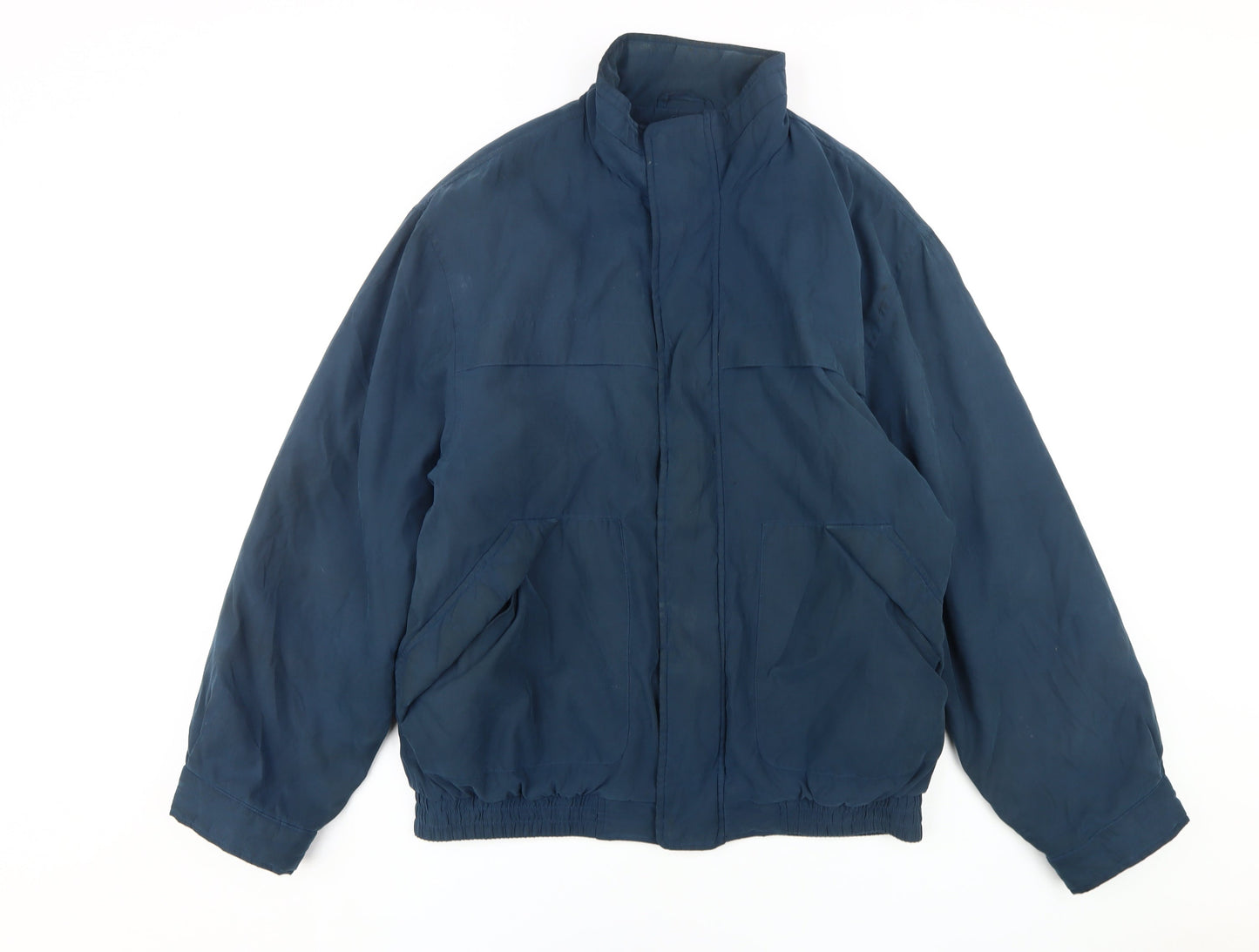 Debenhams Men's Blue Bomber Jacket, Medium, Casual Style