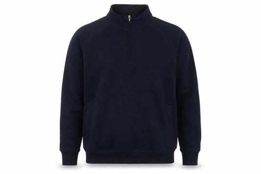 Marks & Spencer Men's Black XL 1/2 Zip Sweatshirt