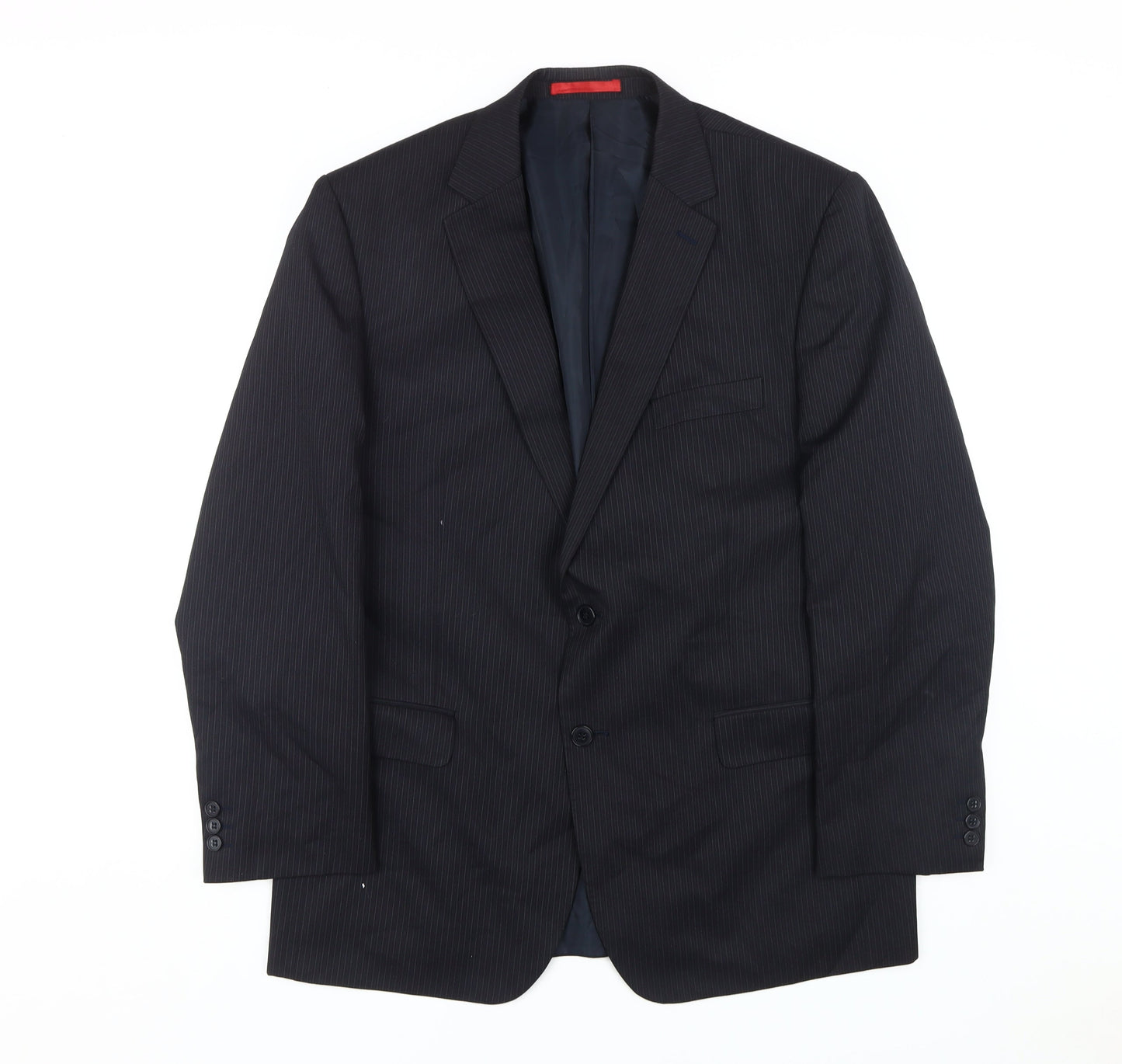 Burton Men's Black Regular Fit Blazer, Size 44R