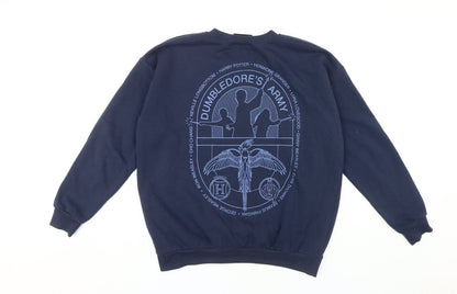 George Womens Harry Potter Blue Sweatshirt L