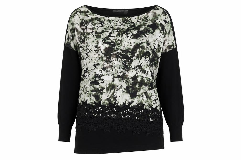 Mint Velvet Women's Black Size 14 Long Sleeve Blouse