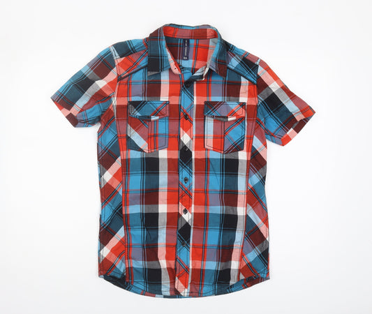 Gee Jay Men's XS Multicoloured Plaid Shirt