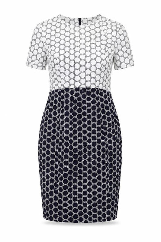 Marks & Spencer Women's Polka Dot Sheath Dress, Size 10