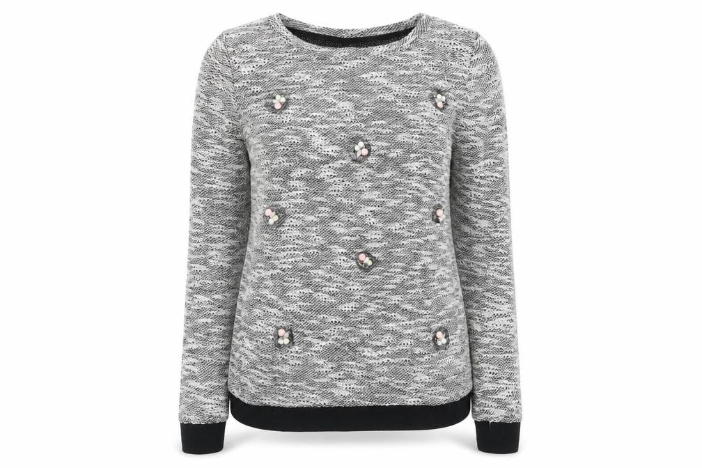 Sweewë Women's Multicoloured Pullover Jumper, M
