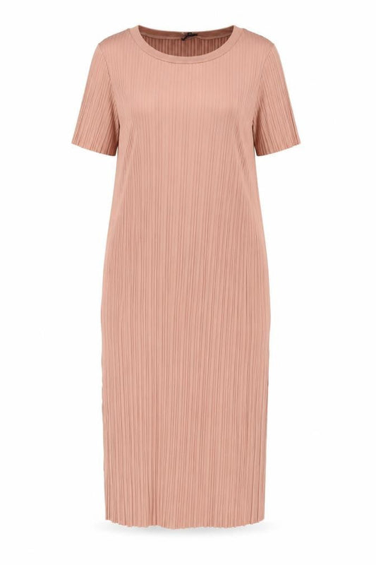 River Island Women's Pink Shift Midi Dress Size 16