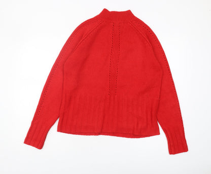 Next Women's Red Pullover Jumper UK 12