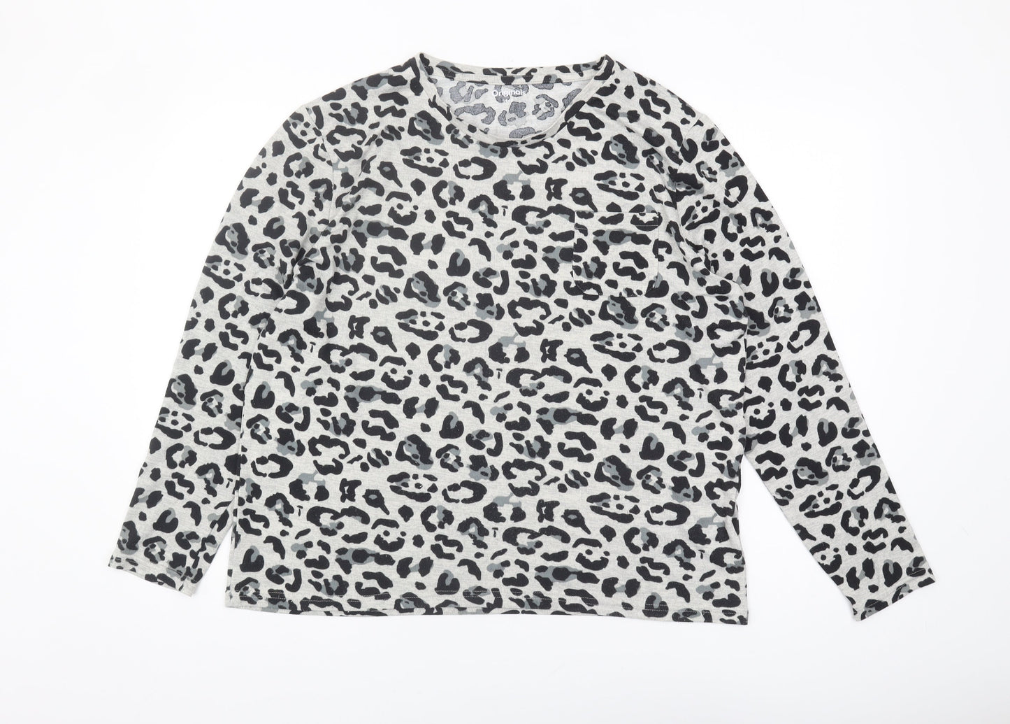 Originals Women's Animal Print Long Sleeve T-Shirt, Size 14