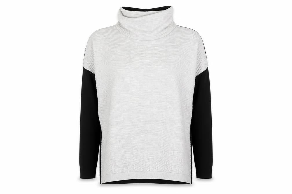 Phase Eight Women's Black High Neck Jumper M