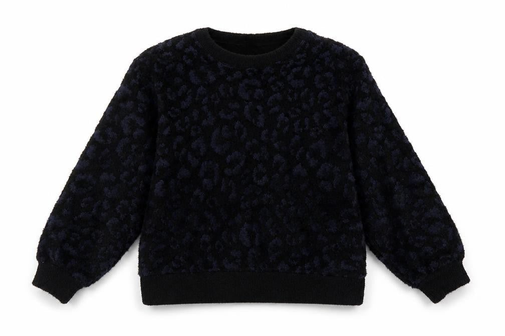 Marks & Spencer Women's Black Animal Print Jumper M