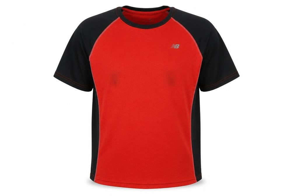New Balance Men's Red Athletic T-Shirt M