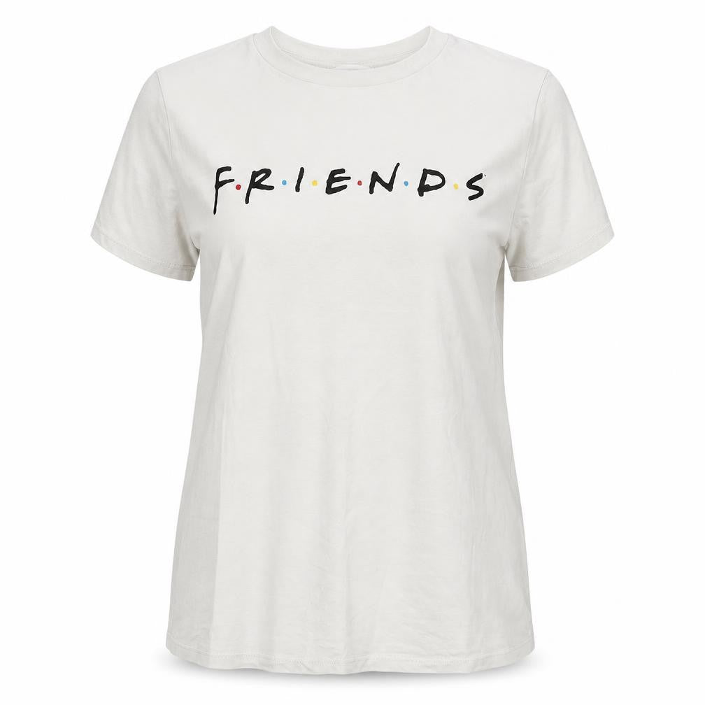George Women's Beige Friends T-Shirt, Size 12