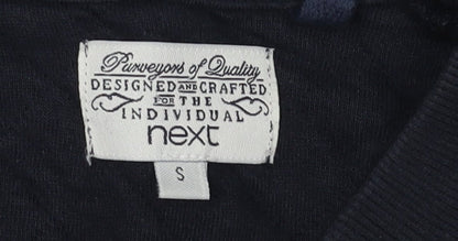 Next Men's Black Quilted Jacket Size S