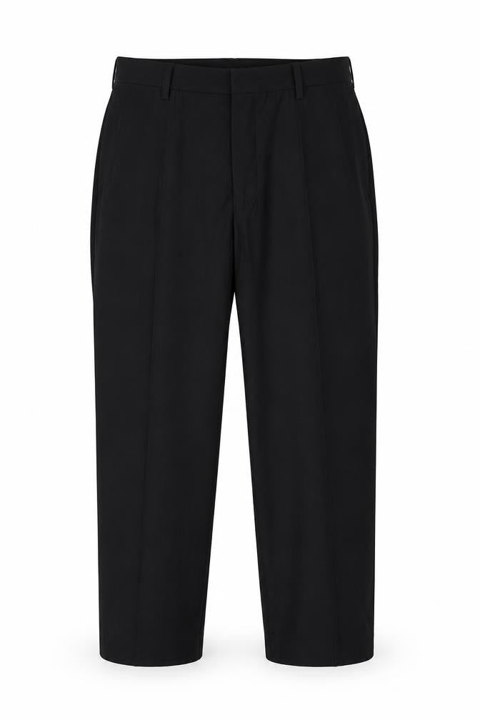 Next Signature Men's Black Wool Trousers - Size 34