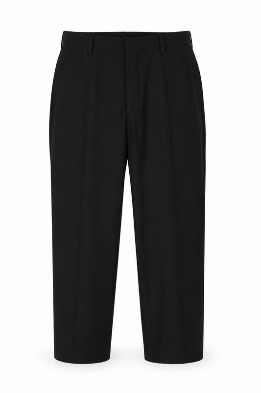 Next Signature Men's Black Wool Trousers - Size 34