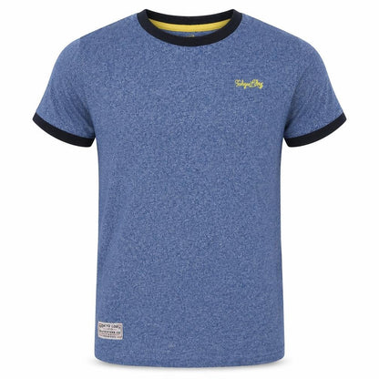 Tokyo Laundry Boys Blue Crew Neck T-Shirt Size 7-8