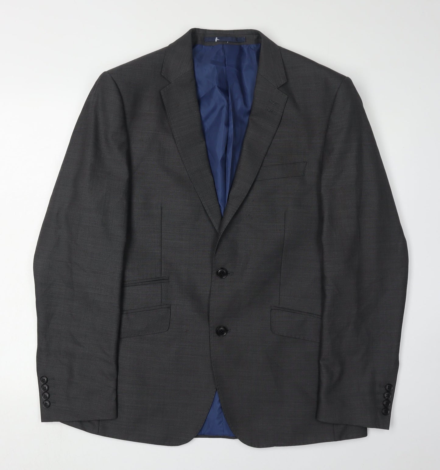 Marks and Spencer Men's Grey Blazer 40R Business Jacket