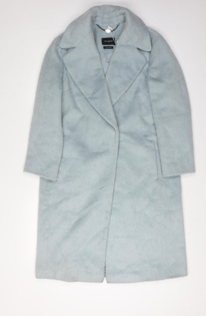 Marks & Spencer Women's Blue Overcoat Size 8