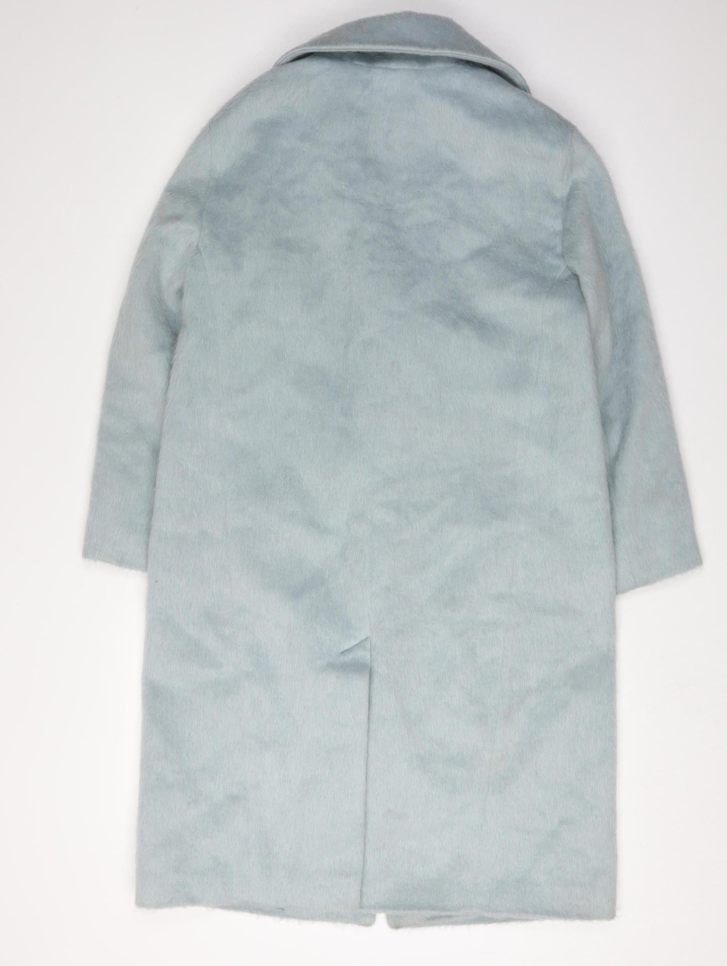 Marks and Spencer Women's Blue Overcoat Size 8