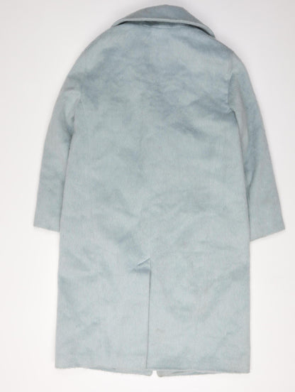 Marks & Spencer Women's Blue Overcoat Size 8