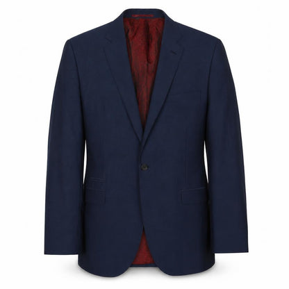 Next Men's Blue Wool Blazer 42R Regular Formal
