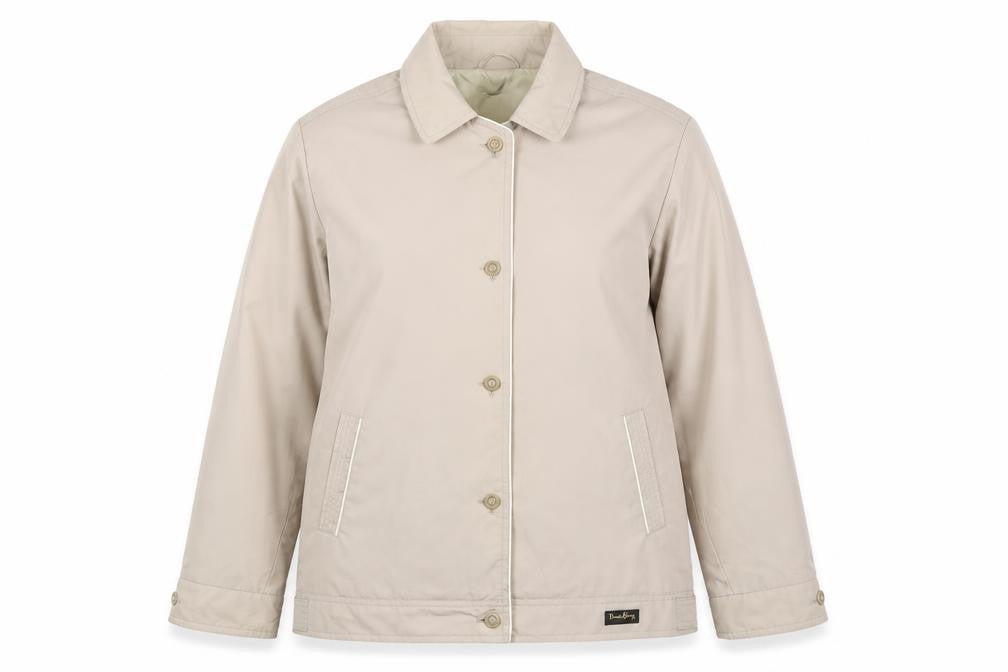 David Barry Women's Beige Basic Jacket Size 16