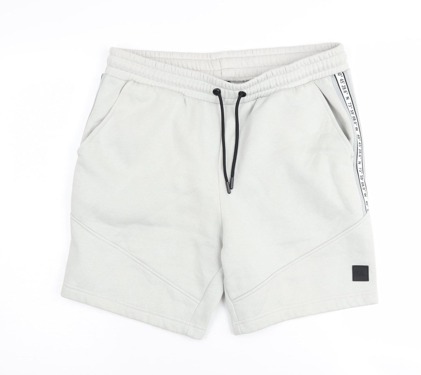 U.S. Athletic Men's Grey Medium Athletic Shorts