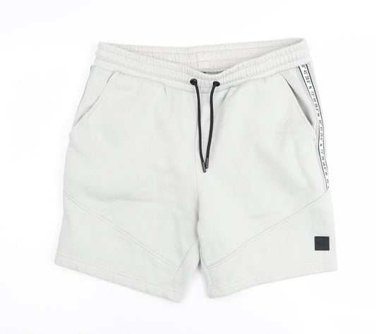 U.S. Athletic Men's Grey Medium Athletic Shorts