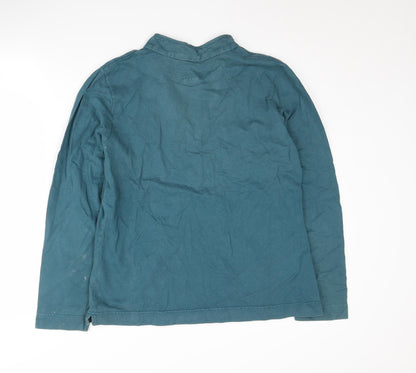 Hawkshead Women's Green V-Neck Long Sleeve Top Size 14