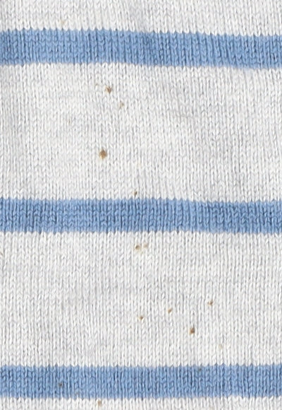 Brand and care label for Linea Women's Grey Striped jumper - M