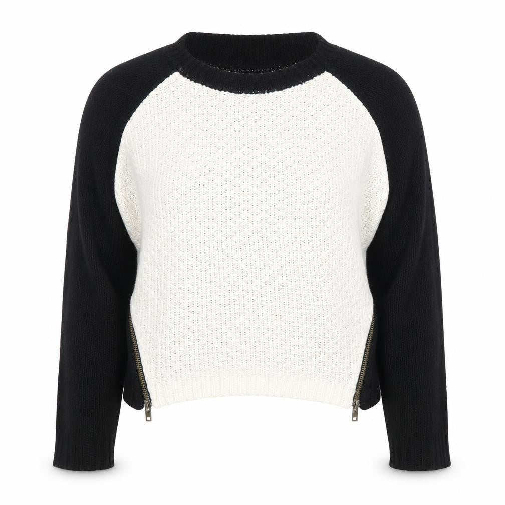 Marks & Spencer Women's Black Jumper, Size 10, Crew Neck