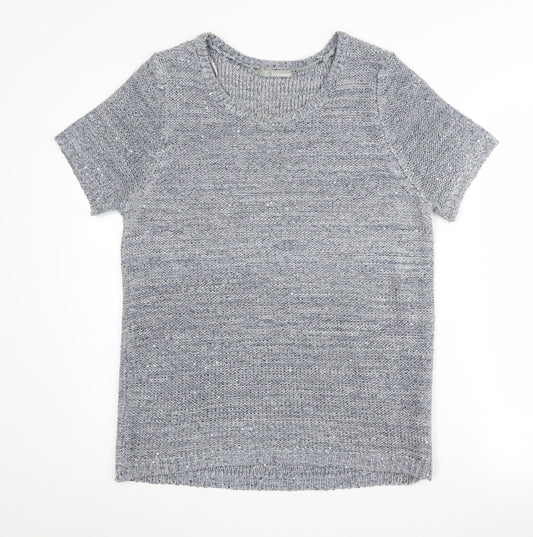 Marks and Spencer Women's Grey Pullover Jumper Size 16