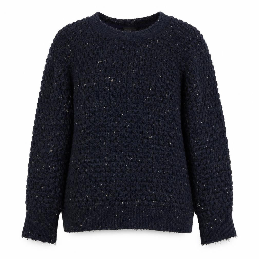 Topshop Women's Blue Crew Neck Pullover Jumper Size 10