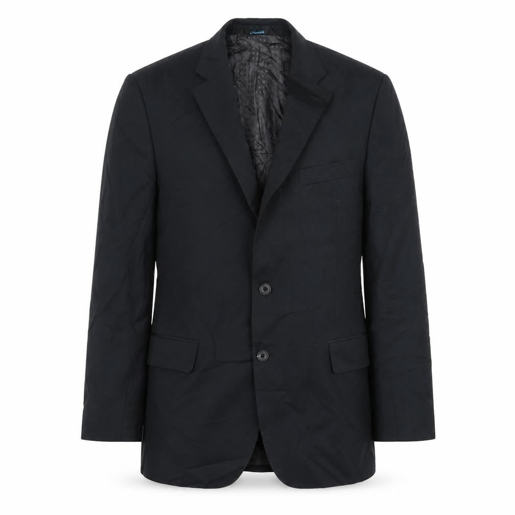 Reda Men's Blue Wool Blazer, 41, Formal Jacket
