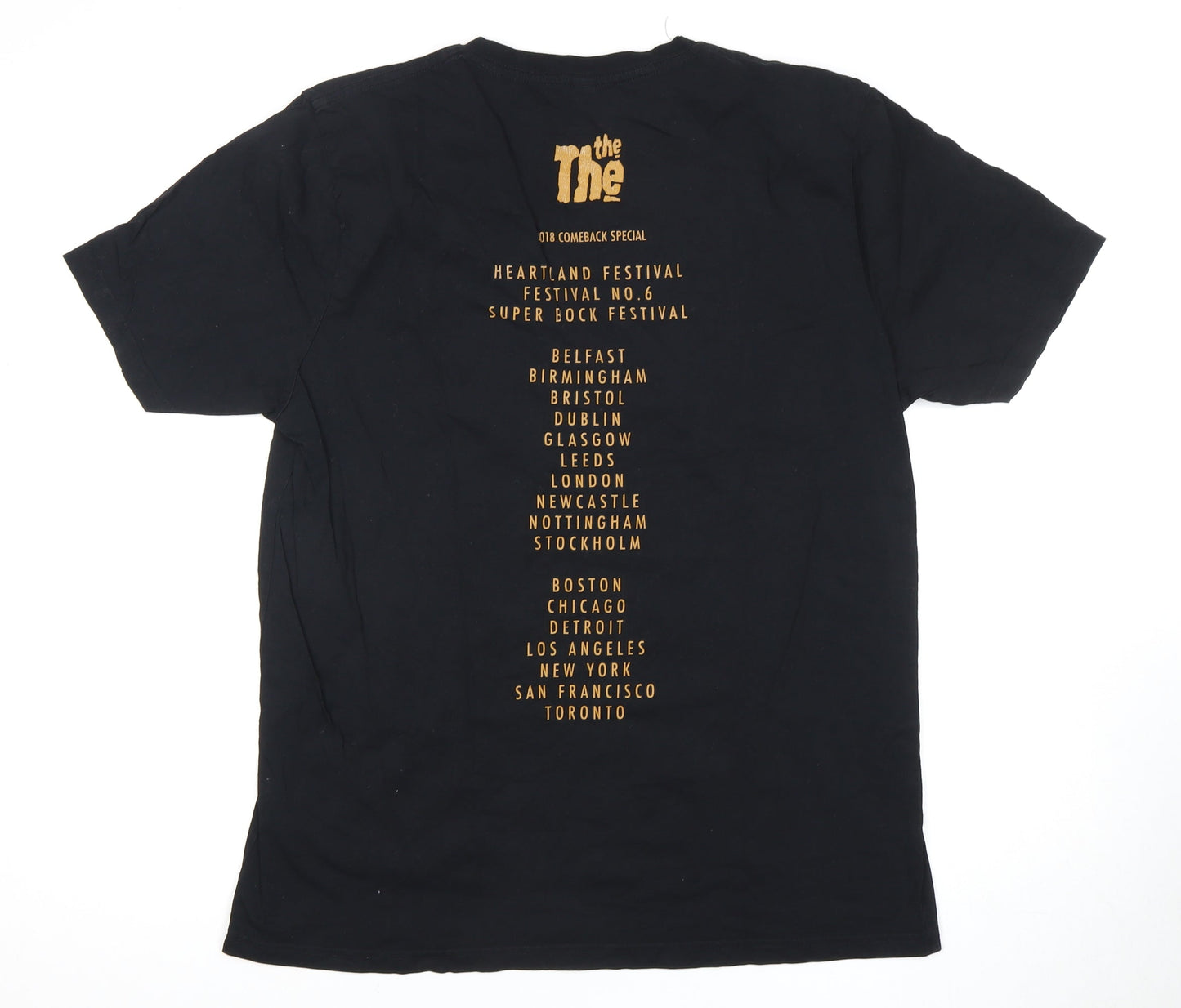 Earth Positive Black XL Music Festival T-Shirt